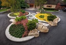 Сады камней в современном ландшафте