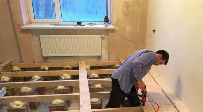 Ремонт пола в частном доме