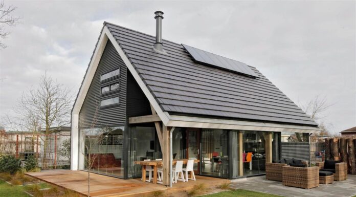 Скандинавский стиль дизайна: Интерьер дома, материал — дерево, баланс цветов