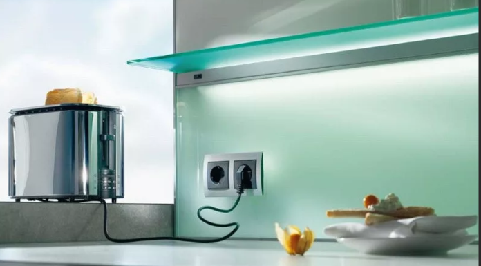 Электрические розетки на кухне