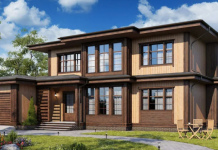 Чем интересна технология строительства домов из вертикального бруса: отличия, как обрабатывают древесину