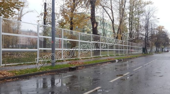 Шумозащитный забор из монолитного поликарбоната: причины популярности