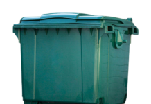 Мусорный уличный евро-контейнер на колесах: удобство и функциональность